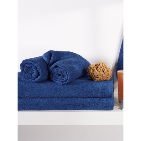 Tainted towel Limogen, size 40x70 cm, blue color-5