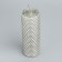 Voschshina candle, 4.5x4.5x12.5 cm, chrome metallic