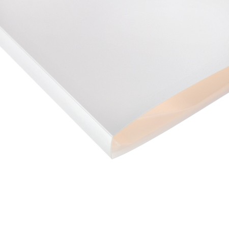 Folder with 20 A4 inserts, 500 μm, calligrata, texture "Sand", white-6