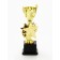 Cup 193, award figure, gold, plastic stand, 23 x 9 x 7.5 cm
