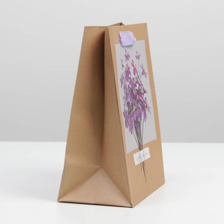 Package Gift Crafts Vertical, packaging, “Bouquet for you”, MS 18 x 23 x 8 cm-1