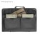 Folder for drawings and drawings A2, 640 x 450 x 30 mm, with handles, textile, estado, 3 pockets, black color,
