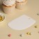 Spatula confectionery, 12.5 × 8.5 cm, white color