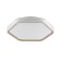 LED LED Economic Service 51299/1GD CL+WT, 1XLED, 7x53x53 cm, gold color