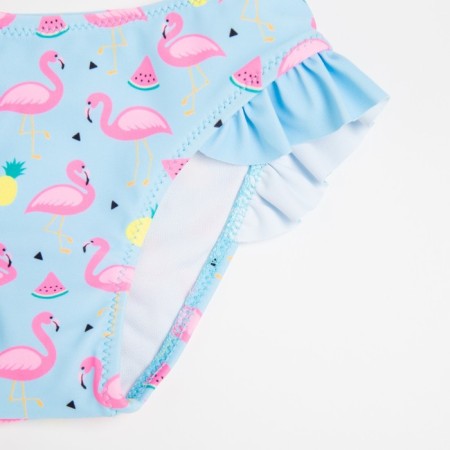 Bathing swimming trunks for girls Minaku with decor, height 68-74 cm-1