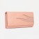 Women's wallet on magnets, pink color