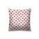 Decorative pillowcase "Drawn hearts", on a zipper, size 45x45 cm
