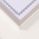 Photo frame Plastic format A4 "striped texture" olive, white 24x32.7 cm