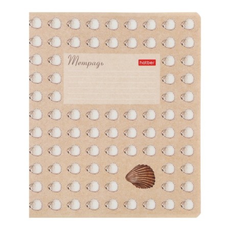 Notebook 18 sheets in the cage on the paper clip "Pearls", mix-5
