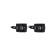 The handcuffs are two -layer with a white line Pecado BDSM, genuine leather, black