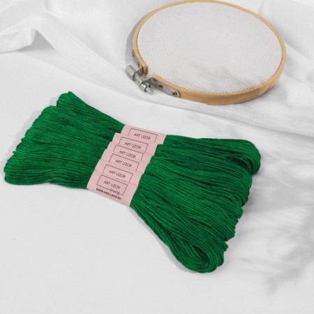Muline threads 8 ± 1m No. 3818 (nab 6 pcs price for nab) malachite au-1