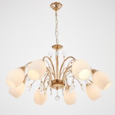 Chandelier 73196/8 E27 40W gold 80x80x42 cm Bayerlux