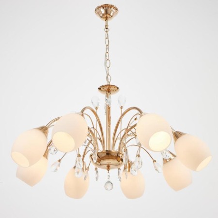 Chandelier 73196/8 E27 40W gold 80x80x42 cm Bayerlux