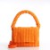Youth bag on magnet, orange color
