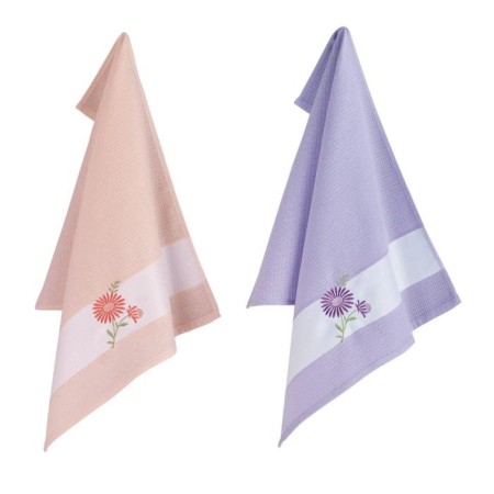 Daisy kitchen towel set, size 45x65 cm, 2 pcs in a set