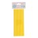 Cocktail tubes, set 12 pcs., Yellow color