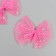 Decor for creativity "Bant from Thatina" Pink, 9 cm (set 2 pcs)