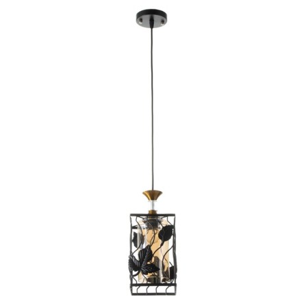 Lamp Bayerlux 2108/1bk E27 40W Black 14x14x100 cm