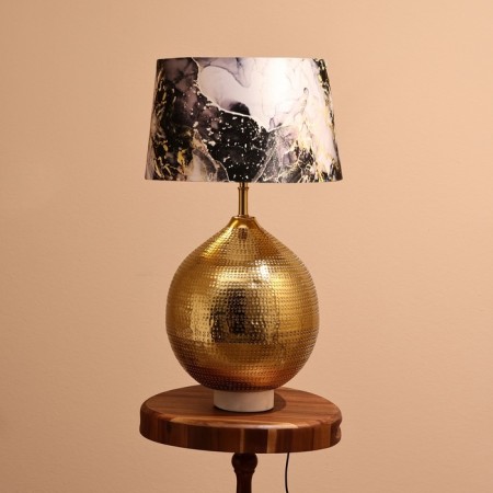 Tesla desktop lamp 1x60W, E27 golden 35x35x50 cm-1