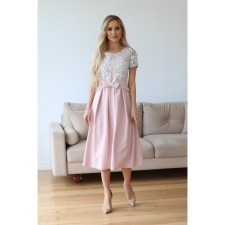 Women's dress, size 46, pink color