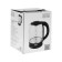 Electric kettle Goodhelper KG-18B10, glass, 1.8 l, 1500 watts, black