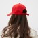 MIST "VACATION" baseball cap, red color, size 56-58