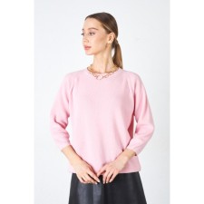 Female jumper Eliseeva Olesya, size 50-52, pink color