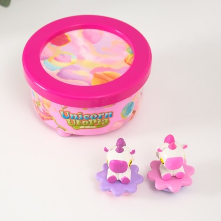 Musical Mechanical Magnetic "Unicorns" 12.2x12.2x1.5 cm souvenir-4