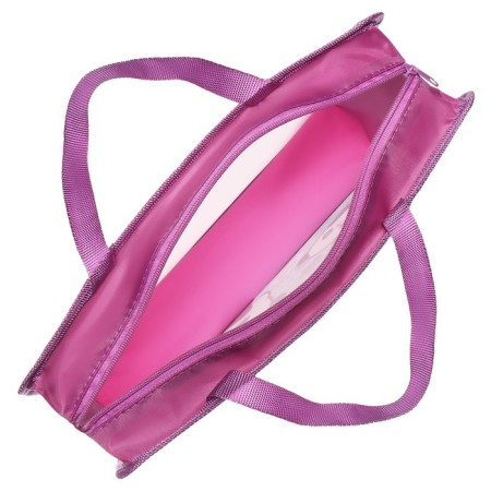 Folder with A4 handles, 330 x 260 x 75 mm, plastic, pens, Calligrata "Pandochki"-4