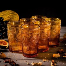 A set of glasses of glass Magistro 