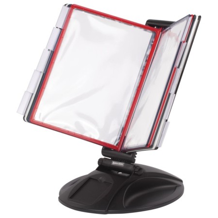 Demosystem desktop on 10 A4 panels, Brauberg "Solid", black-1