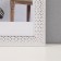 Photo frame plastic 30x40 cm "Silver Crystals" white 1.3x34.4x44.4 cm