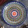Largan Rishtan ceramics "Patterns", 25 cm, blue
