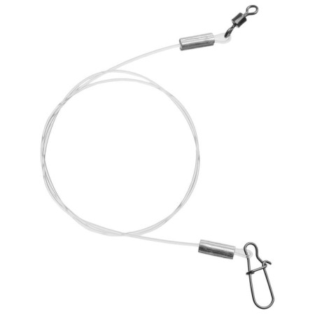 Florocarbon leash, diameter 0.55 mm, test 14.9 kg, 35 cm, 3 pcs.