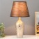 Highlight lamp 16519/1 E14 40W gold 25x25x45 cm
