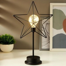 Nightlight 16128/1 LED from batteries 3haa black 11x22x36.5 cm Risalux