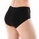 Panties female slips, black color, rr 48-50 (l)