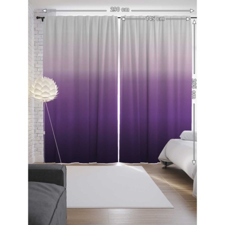 Photostes "Violet gradient", Saten, size 145x265 cm, 2 pcs-1