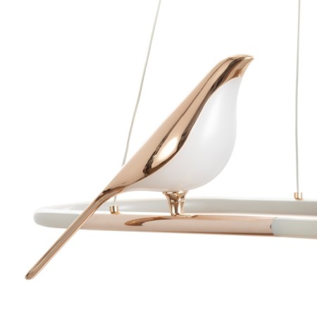 Lamp "Birds" 80W LED gold 89x37x30cm Bayerlux-5