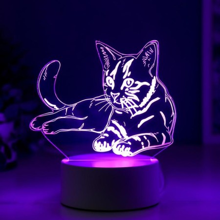 Light "cat" Led RGB from the network-4