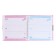 Notebook in a gift box, on a lock, A6, 50 sheets, line, "Butterfly", mix
