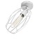 Spot "Oval" E27 40W white 14x23 cm