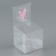 Gift PVC, packaging, “With Love”, 5 x 5 x 5 cm