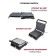 Electric Grill Pioneer GR1005E 3 in 1, 2000 watts, 5 programs, silver