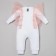 Combineson crumb I "Cute", white, height 68-74 cm