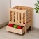 Box for vegetables, 30 × 40 × 50 cm, wooden, Greengo