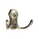 Furniture tundra hook TKD007, two -rod, bronze, 4 pcs TMP