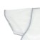 Popona Mosquito with crushed belts, white, 145 cm