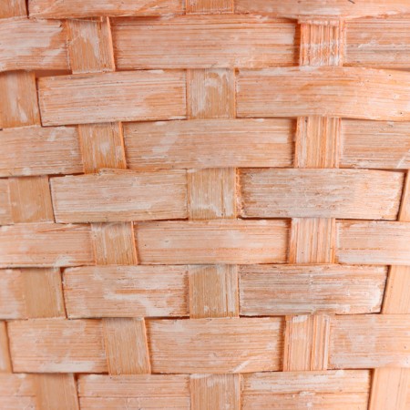 Wicker basket, d13x9xh330cm, peach, bamboo-3