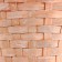 Wicker basket, d13x9xh330cm, peach, bamboo